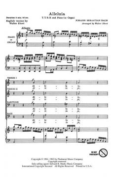 Alleluia von Johann Sebastian Bach 