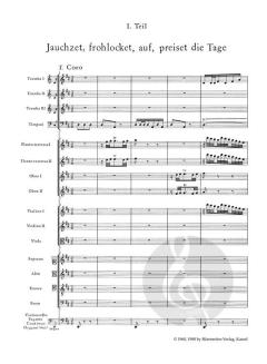 Weihnachtsoratorium BWV 248 von Johann Sebastian Bach 