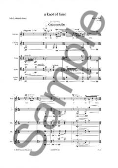 A Knot Of Time (Soprano/Chamber Ensemble) (Simon Holt) 