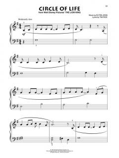 Beginning Piano Solo Play-Along Vol. 6: Disney Hits 