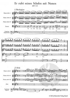 Er rufet seinen Schafen mit Namen (J.S. Bach) 