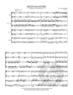 Sinfonia From Solomon (Georg Friedrich Händel) 