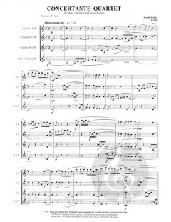 Concertante Quartet von Arnold Cooke 