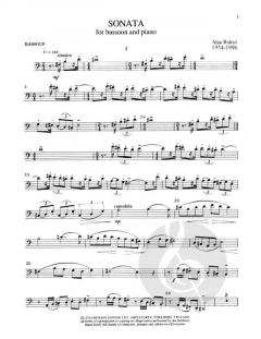Sonata von Alan Ridout 