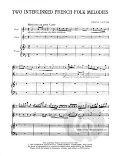 Two Interlinked French Folk-Melodies (Ethel Smyth) 
