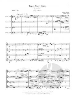 Topsy Turvy Suite von Ronald Hammer 
