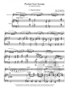 Pocket Size Sonata (No.1) von Alec Templeton 