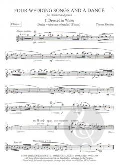 Four Wedding Songs And A Dance von Thomas Simaku 