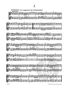 6 galante Duos von Esprit-Philippe Chédeville (Download) 