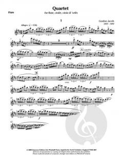 Quartet von Gordon Jacob 