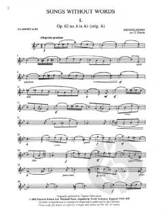 Four Songs Without Words (Felix Mendelssohn Bartholdy) 