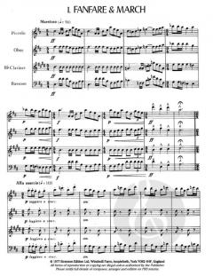A Simple Serenade von Gordon Jacob für Holzbläser Quartett im Alle Noten Shop kaufen