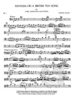 Fantasia On A British Tea Song (Geoffrey Hartley) 