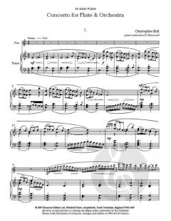 Flute Concerto von Christopher Ball 