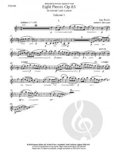 Eight Pieces Op.83 Vol. 1 (Max Bruch) 