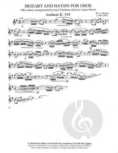 Mozart And Haydn For Oboe im Alle Noten Shop kaufen