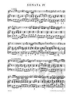 6 Sonaten Heft 2 von Willem de Fesch (Download) 