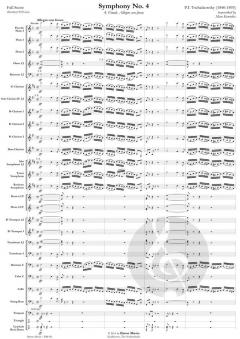 Symphony No. 4 F minor von Peter Iljitsch Tschaikowsky (Download) 
