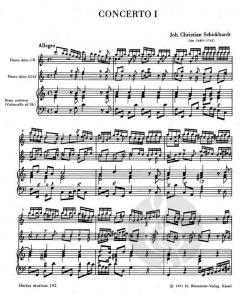 6 Konzerte Heft 1 von Johann Christian Schickhardt (Download) 