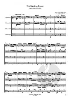 The Ragtime Dance für vier Violoncelli von Scott Joplin im Alle Noten Shop kaufen