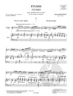 Etudes von Charles Koechlin 