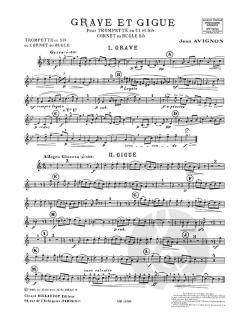 Grave et Gigue von Jean Avignon 