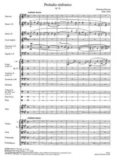 Preludio sinfonico SC32 von Giacomo Puccini 
