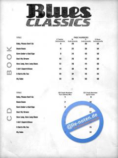 Blues Play-Along Vol. 8: Blues Classics im Alle Noten Shop kaufen
