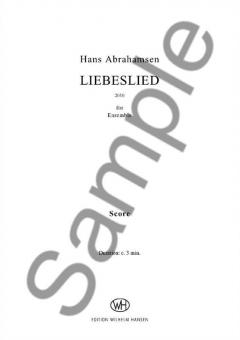 Liebeslied For Ensemble (Hans Abrahamsen) 