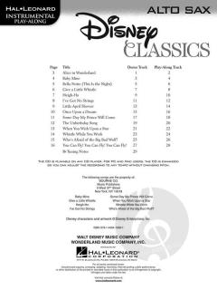 Disney Classics for Alto Sax 