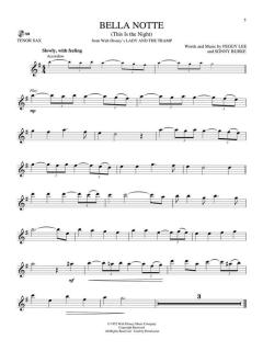 Disney Classics for Tenor Sax 