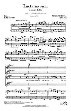 Laetatus Sum (Psalm 121) von Nicola Antonio Porpora (Download) 
