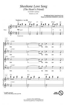 Shoshone Love Song (Roger Emerson) 