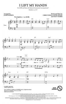 I Lift My Hands (Chris Tomlin) 