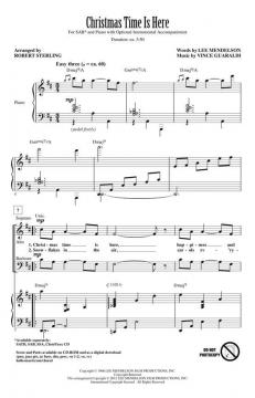 Christmas Time Is Here von Vince Guaraldi (Download) 