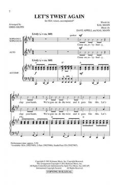 Let's Twist Again von Chubby Checker (Download) 