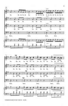Turkish March For Voices von Wolfgang Amadeus Mozart (Download) 