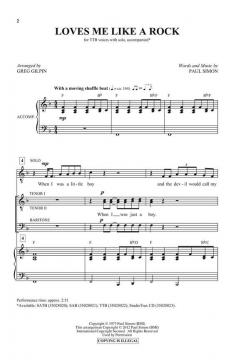 Loves Me Like A Rock von P. Simon 