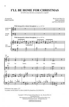 I'll Be Home For Christmas (Walter Kent) 