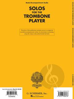 Solos For The Trombone Player 