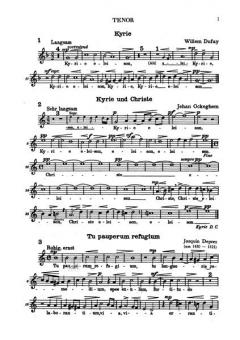 Chorübungen 