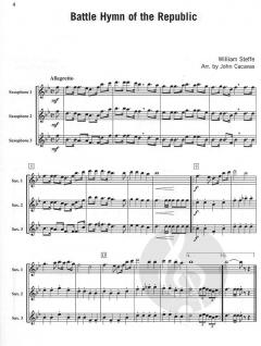 More Trios for Saxophones von John Cacavas 