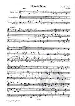 Trio Sonatas op. 1 Band 3 von John Ravenscroft 