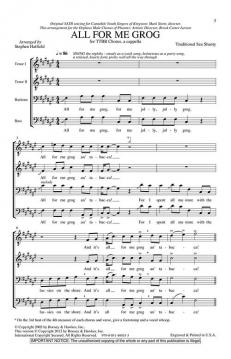 All For Me Grog von Stephen Hatfield (Download) 