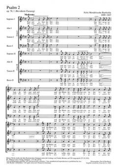 Warum toben die Heiden von Felix Mendelssohn Bartholdy (Download) 