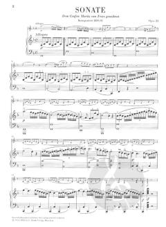 Sonate F-dur op. 24 von Ludwig van Beethoven 