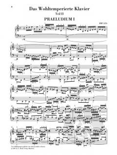 Das Wohltemperierte Klavier Teil 2 von Johann Sebastian Bach im Alle Noten Shop kaufen - HN17