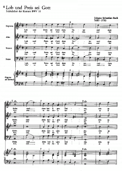 Kyrie II; Lob und Preis sei Gott (J.S. Bach) 
