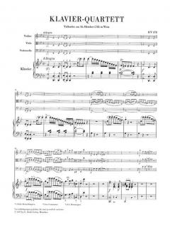 Klavierquartette KV 478 und KV 493 (W.A. Mozart) 
