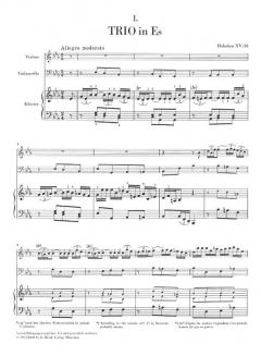 Klaviertrios Band 1 (Joseph Haydn) 